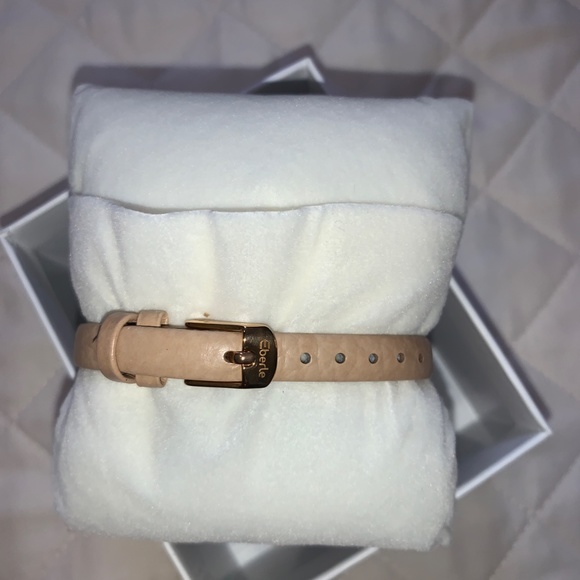 Eberle 29mm Case Crystal Studded Bezel Ladies Watch - Picture 2 of 4